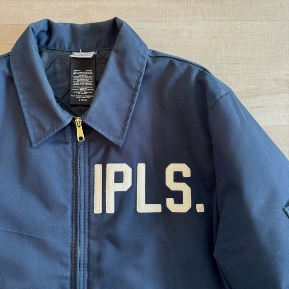 Ebbets Field Flannels Indianapolis Hoosiers Grounds Crew Jacket - Picture 2 of 9